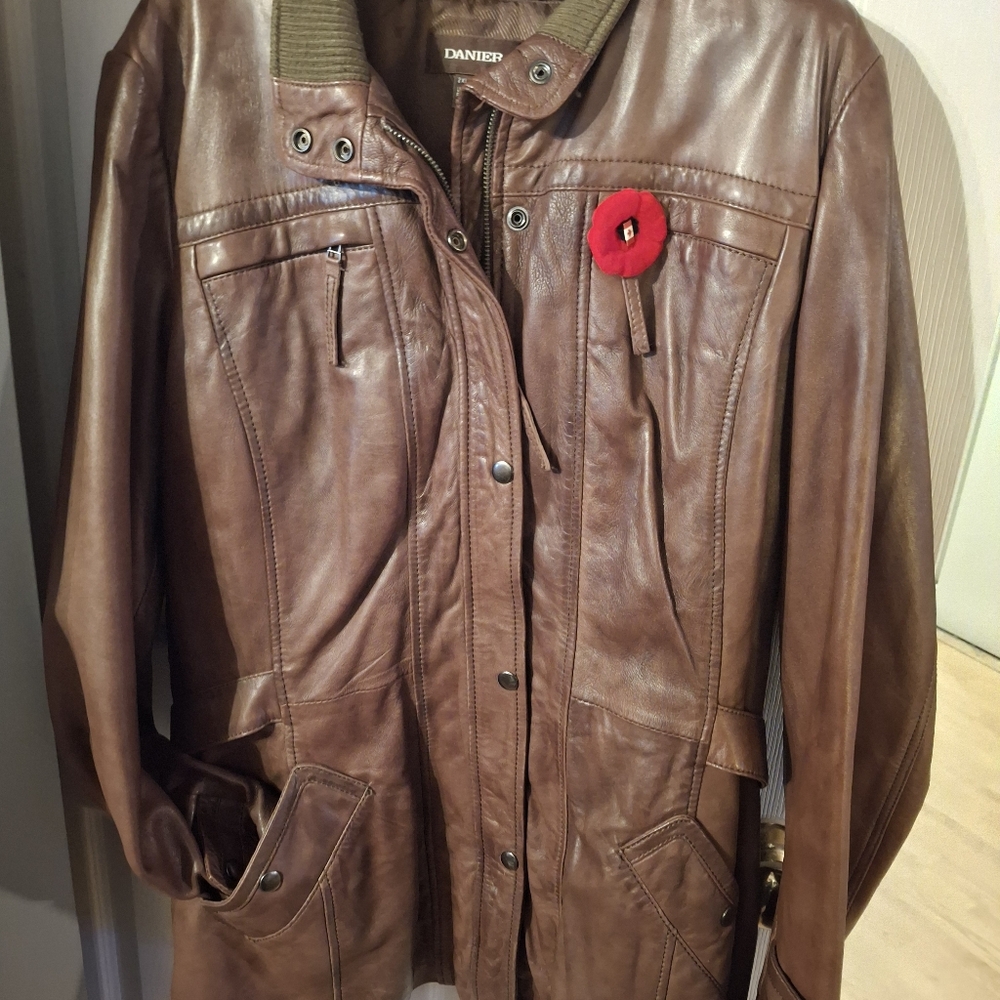 DANIER womens leather Jacket